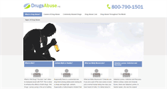 Desktop Screenshot of drugsabuse.org
